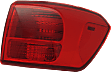 Passenger Side, Outer Tail Light, with Bulb, Halogen, Red Lens, 6 Cyl., 3.3L Engine