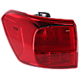 Driver Side, Outer Tail Light, with Bulb, Halogen, Red Lens, 6 Cyl., 3.3L Engine