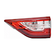 Passenger Side, Inner Halogen Tail Light, With bulb(s), OE Replacement, CAPA Certified