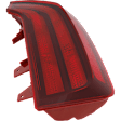 Passenger Side, Outer Tail Light, with Bulb, Halogen, LX/S Models, 6 Cyl., 3.8L Engine