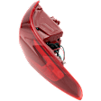 Passenger Side, Outer Tail Light, with Bulb(s), Halogen, Mounts On Body, CAPA CERTIFIED