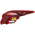 Driver Side, Outer Tail Light, with Bulb(s), Halogen, Mounts On Body, CAPA CERTIFIED