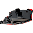 Passenger Side, Outer Tail Light, with Bulb, Halogen, Red Lens, CAPA CERTIFIED