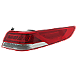 Driver Side, Outer LED Tail Light, With bulb(s), OE Replacement, CAPA Certified