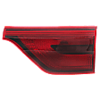 Passenger Side, Inner Tail Light, with Bulb, Halogen, Mounts On Liftgate, CAPA CERTIFIED