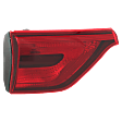 2017-2019 Kia Sportage - Driver Side, Inner Tail Light, with Bulb, Halogen, Mounts On Liftgate, CAPA CERTIFIED