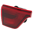2017-2019 Kia Sportage - Driver Side, Inner Tail Light, with Bulb, Halogen, Mounts On Liftgate, CAPA CERTIFIED