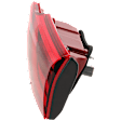 Passenger Side, Inner Tail Light, with Bulb, LED, Mounts On Luggage Lid, CAPA CERTIFIED