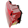 Driver Side, Inner Tail Light, with Bulb, LED, Mounts On Luggage Lid, CAPA CERTIFIED