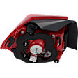 Passenger Side, Outer Halogen Tail Light, With bulb(s), OE Replacement