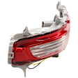 Driver Side Back Up Light, with Bulb, Halogen