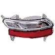 Passenger Side Back Up Light, with Bulb, Halogen