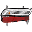 Driver Side Back Up Light, with Bulb, Halogen
