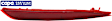 Rear, Passenger Side Bumper Reflector,, CAPA Certified