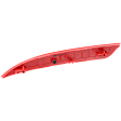 Rear, Passenger Side Bumper Reflector,, CAPA Certified