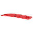 Rear, Passenger Side Bumper Reflector,, CAPA Certified