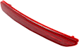 Rear, Driver Side Bumper Reflector, CAPA Certified