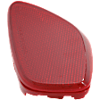 Front, Passenger Side Bumper Reflector