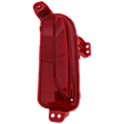 Rear, Passenger Side Bumper Reflector
