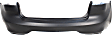 Rear Primed Bumper Cover, Sedan