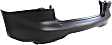 Rear Primed Bumper Cover, Sedan