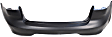 Rear Primed Bumper Cover, Sedan