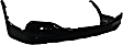 Rear, Lower Bumper Cover, Textured, EX/L/LX Models, With Parking Aid Sensor Holes, CAPA Certified