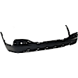 Rear, Lower Bumper Cover, Textured, EX/L/LX Models, Without Parking Aid Sensor Holes