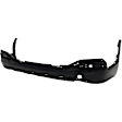 Rear, Lower Bumper Cover, Textured, EX/L/LX Models, Without Parking Aid Sensor Holes