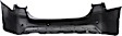 Rear Primed Bumper Cover, With Parking Aid Sensor Holes