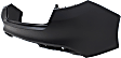 Rear Bumper Cover, Primed, For Models without Park Assist System, Except Hybrid Model, USA Built Vehicle