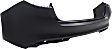 Rear Bumper Cover, Primed, For Models without Park Assist System, Except Hybrid Model, USA Built Vehicle