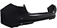 Rear Bumper Cover, Primed, For Models with Park Assist System, USA Built Vehicle, Except Hybrid Models