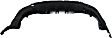 Rear, Lower Textured Bumper Cover