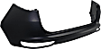 Rear, Upper Primed Bumper Cover