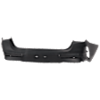 Rear, Upper Primed Bumper Cover, For Models with Parking Aid Sensor