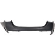 Rear, Upper Primed Bumper Cover CAPA Certified
