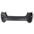 Rear Primed Bumper Cover