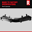 Rear Bumper Reinforcement, Plastic