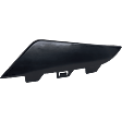 Rear, Passenger Side Bumper Trim, Black