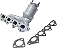 Front Catalytic Converter, Federal EPA Standard, 46-State Legal (Cannot ship to CA, CO, NY or ME), With Integrated Exhaust Manifold, 1.8L Engine