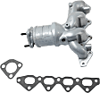 Front Catalytic Converter, Federal EPA Standard, 46-State Legal (Cannot ship to CA, CO, NY or ME), With Integrated Exhaust Manifold, 1.8L Engine