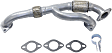 2004 Kia Sedona LX - Y-Pipe, Aluminized Steel, 6 Cyl 3.5L