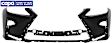 Front Primed Bumper Cover, Without Park Sensor and Headlight Washer Holes, CAPA CERTIFIED