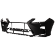 2016-2019 Lexus RX350 - Front Primed Bumper Cover, With Parking Aid Sensor Holes, With Headlight Washer Holes, CAPA Certified