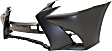 Front Primed Bumper Cover, Without Headlight Washer Holes