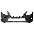 Front Primed Bumper Cover, For Models with Parking Aid Sensor and without Headlight Washer