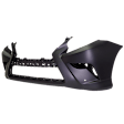 Front Primed Bumper Cover, Without Headlamp Washer, CAPA CERTIFIED