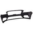 Front Primed Bumper Cover, For Models with Active Park Assist Sensor Holes