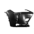 Front, Passenger Side Bumper End, Primed Plastic CAPA Certified